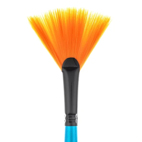 Bigpoint 213 Serisi Sentetik Kıl Yelpaze Fırça No: 12 - Resim 3