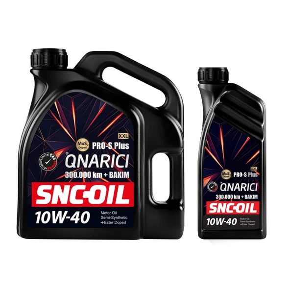 Icon Group - SNC-OIL 300.000 Km + Bakım Pro-S Plus XXL Onarıcı 10W-40 Motor Yağı(4+1LT) ürün görseli