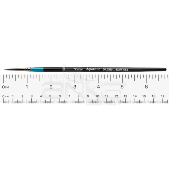 Daler Rowney 81 Seri Aquafine Sentetik Kısa Saplı Detay Fırçası 10/0
