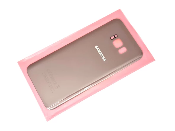 Samsung Galaxy S8 PLUS Arka Pil Batarya Kapağı (CAM) ROSE GOLD