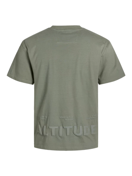 JACK JONES Arkası Yazılı Erkek Tişört 12252639 - Resim 2