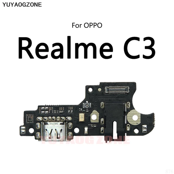 Oppo Realme C3 Şarj Soketi Kulaklık Soketi orj ürün görseli