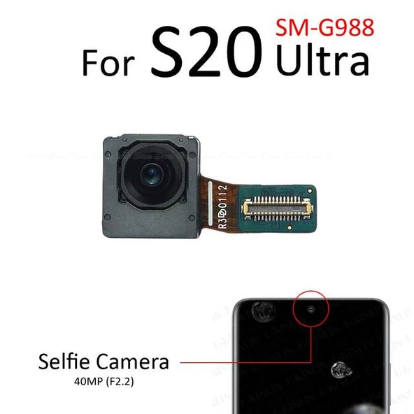 Samsung Galaxy S20 ULTRA Ön Kamera (Orjinal)