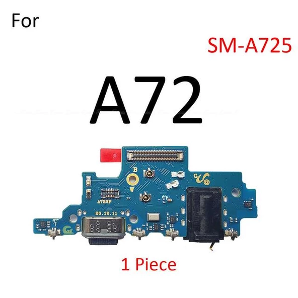 Samsung Galaxy A72 FULL ORJ Şarj Soketi Kulaklık Soketi