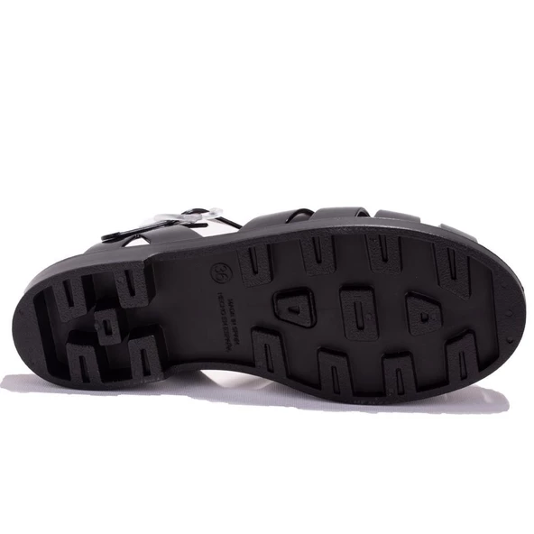 Igor S10258 Bıarrıtz Siyah Ortopedik Günlük Kadın Sandalet - 4