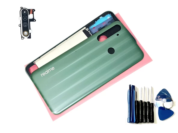 Oppo Realme 6İ ORJ Kasa Arka Pil Batarya Kapağı YEŞİL