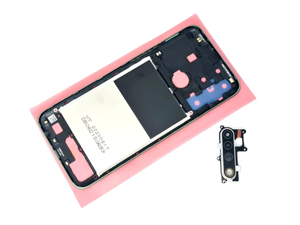 Oppo Realme 6İ ORJ Kasa Arka Pil Batarya Kapağı YEŞİL - Resim 2