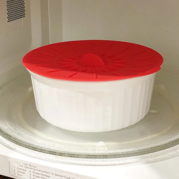 Mega Boy 27 Cm Silikon Tencere Kapağı Tava Kapağı Silikon Yiyecek Kapağı - 2