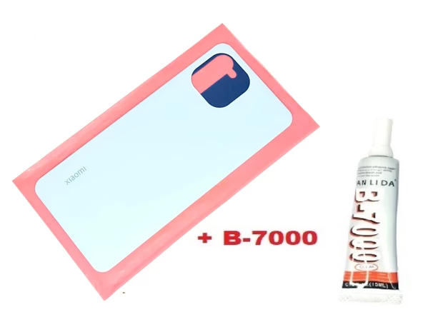 Xiaomi Mİ 11 LİTE Arka Kapak Batarya Pil Kapağı (CAM+B-7000) MAVİ
