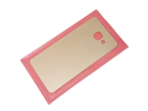 Samsung Galaxy A5 2016 (A510) Arka Pil Batarya Kapağı (CAM) GOLD