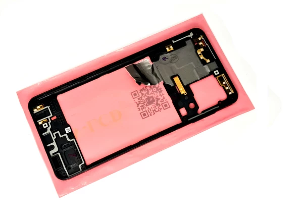 Samsung Galaxy A22 A225 4G KASA Aka Pil Batarya Kapağı (TAMİR SETİ) SİYAH - Resim 4