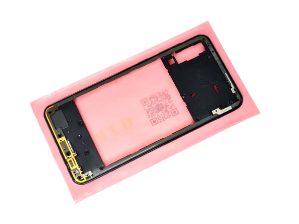 Samsung Galaxy A30S A307 FULL KASA Arka Pil Batarya Kapağı (TAMİR SETİ) SİYAH - Resim 3