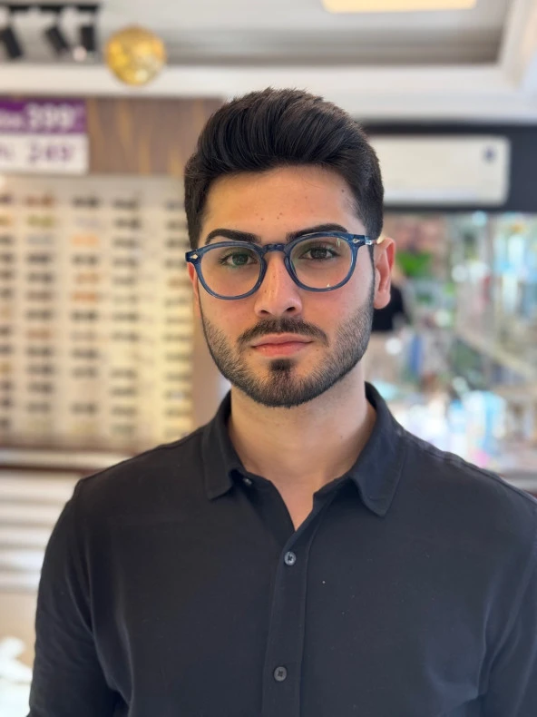 1063 C85 49 Polo Exchange Mavi Işık Koruyucu Gözlük - Resim 4