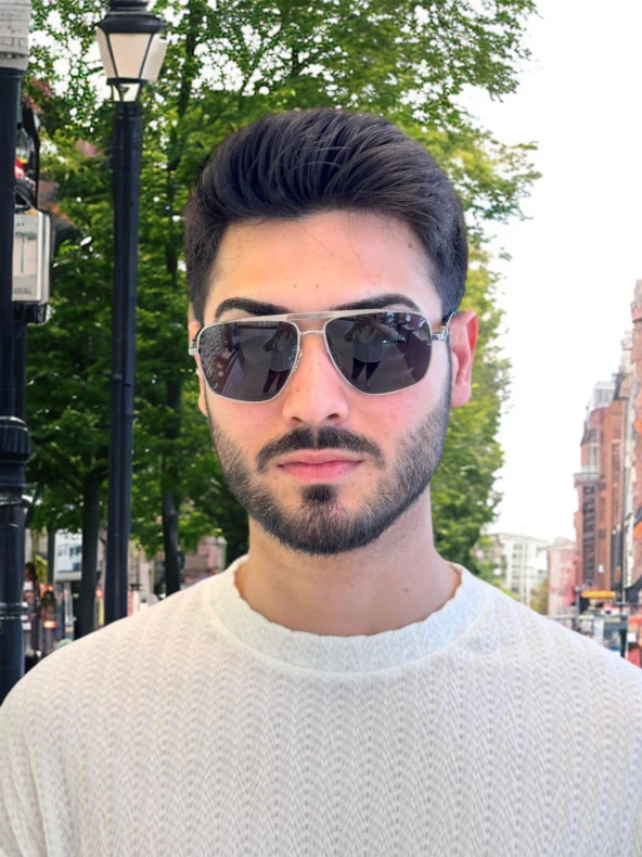 5057 C01 58 Black Güneş Gözlüğü - Resim 3