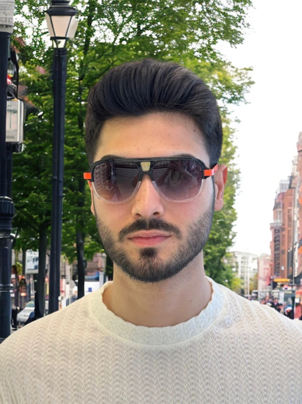 8434 C1 55 Black Güneş Gözlüğü - Resim 5