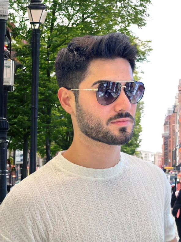 8539 C02 60 Rachel Paris Güneş Gözlüğü - Resim 5