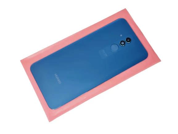 Tkgz Huawei Uyumlu MATE 20 Lite Arka Kapak (CAM KAMERA LENSİ) MAVİ