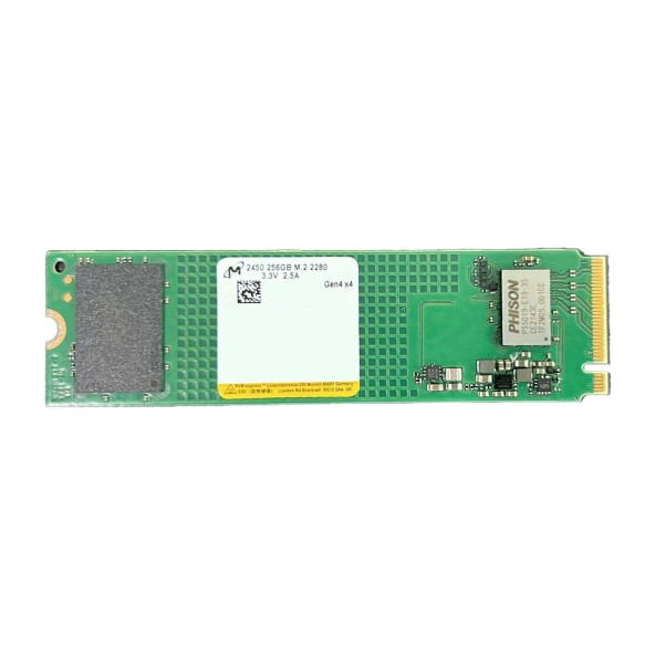 Micron MTFDKBA256TFK 256GB Gen 4 1999 MB/s 1000 MB/s M.2 NVME SSD