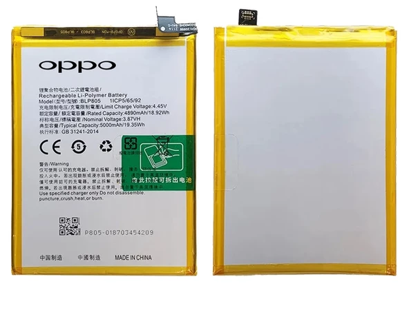 Tkgz Oppo A53 Batarya Pil Sıfır Orijinal