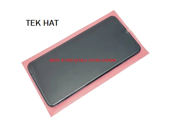 Xiaomi Redmi NOTE 8 PRO Lcd Ekran Dokunmatik Orijinal (Full ÇITALI SİYAH)