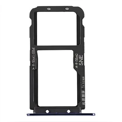 Tkgz Huawei Uyumlu MATE 20 Lite Sim Çekmecesi MAVİ