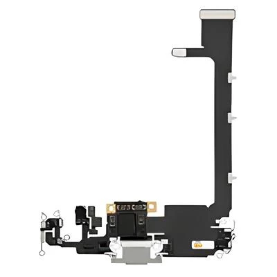 iPhone 11 PRO MAX Şarj Soketi Kulaklık Soketi Full BEYAZ Orijinal ürün görseli 1