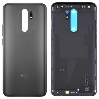 Xiaomi Redmi 9 FULL Kasa Arka Kapak Yan Tuş Takımı SİYAH