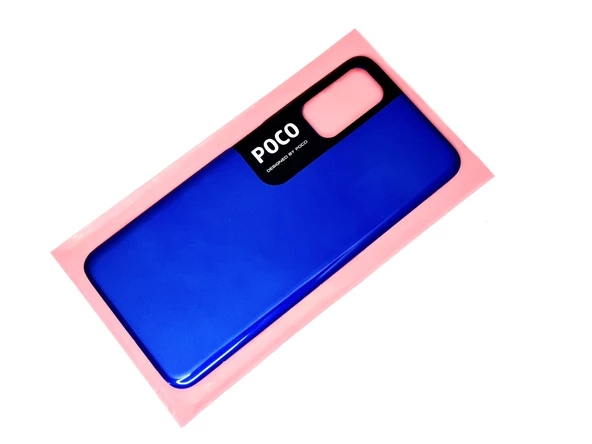 Tkgz Xiaomi POCO M3 PRO Arka Pil Batarya Kapağı MAVİ