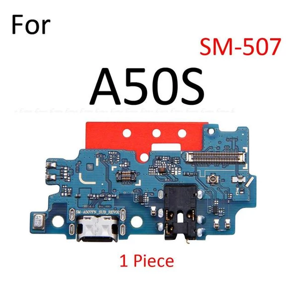 Tkgz Samsung Galaxy A50S FULL ORJ Şarj Soketi Kulaklık Soketi