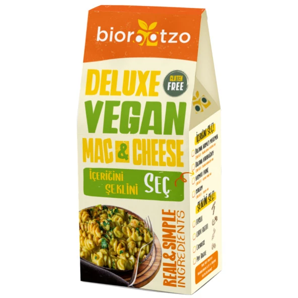 Deluxe Vegan Mac & Cheese Glutensiz