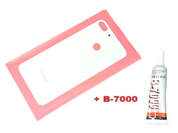 Honor 9 Lite Arka Pil Batarya Kapağı (CAM+B-7000) BEYAZ