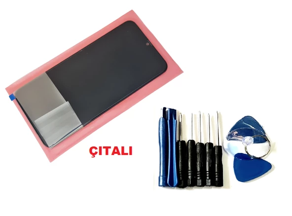 Tkgz Samsung Galaxy A30S (A307) Lcd Ekran Dokunmatik (ORJİNAL ÇITALI TAMİR SETİ)