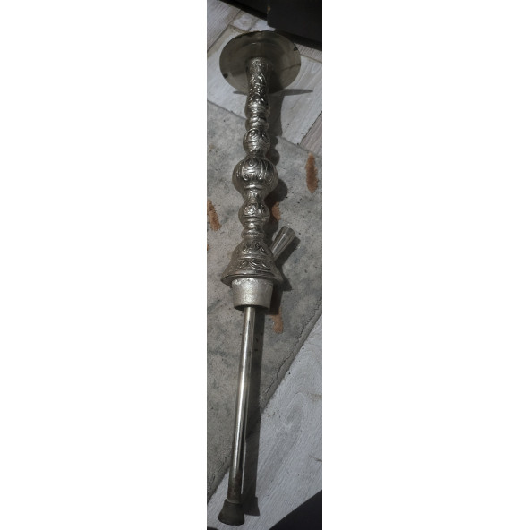 Osmanli semaver aksam parça fotoğraftaki ürün pirinç döküm krom kaplama kaliteli ikinci el - 3
