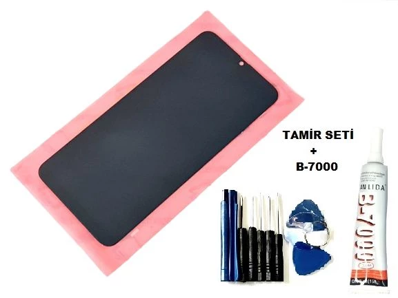Tkgz Samsung Galaxy M21 (M215F) Lcd Ekran Dokunmatik (B-7000+Tamir Seti)