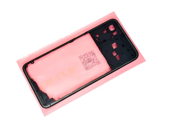 Oppo A16 kasa Arka Pil Batarya Kapağı SİYAH - 2