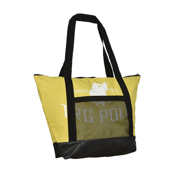 TRG POLO SARI FİLELİ KADIN OMUZ ÇANTASI ürün görseli 1