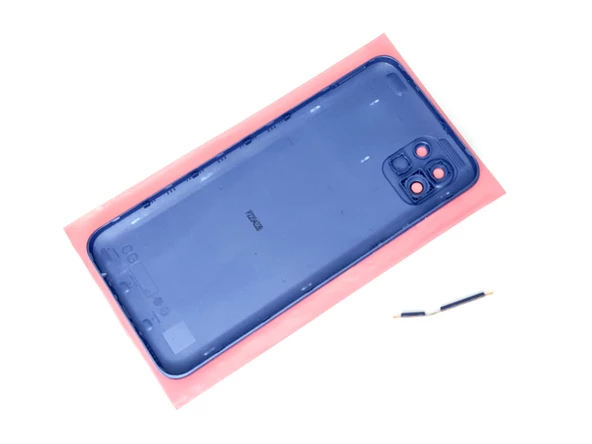 Samsung Galaxy A03 Sm A035 kasa Arka Pil Batarya Kapağı Mavi - 2