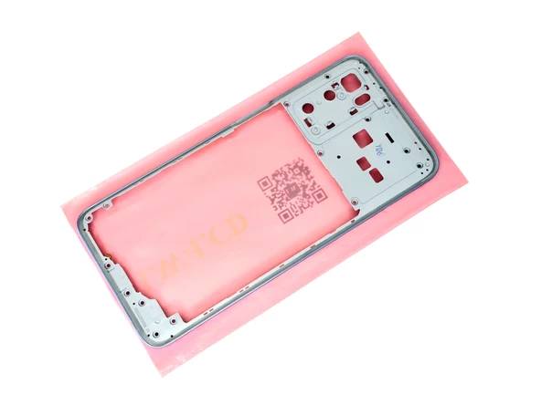 Oppo A16 kasa Arka Pil Batarya Kapağı MAVİ - Resim 3