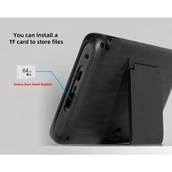 Ekranlı Yılan Kamera (Çift Kamera + 8 LED + Hafıza Kart Kayıt + 5 Metre Sert Kablo) - 5