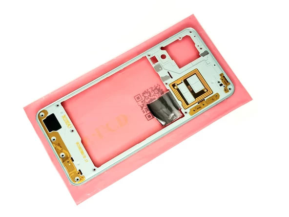 Samsung Galaxy A22 A225 4G FULL ORJ KASA Aka Pil Batarya Kapağı (TAMİR SETİ) YEŞİL - 4