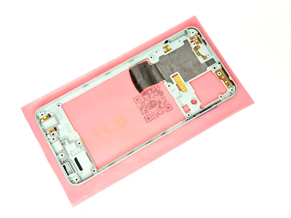 Samsung Galaxy A22 A225 4G FULL ORJ KASA Aka Pil Batarya Kapağı (TAMİR SETİ) YEŞİL - 3