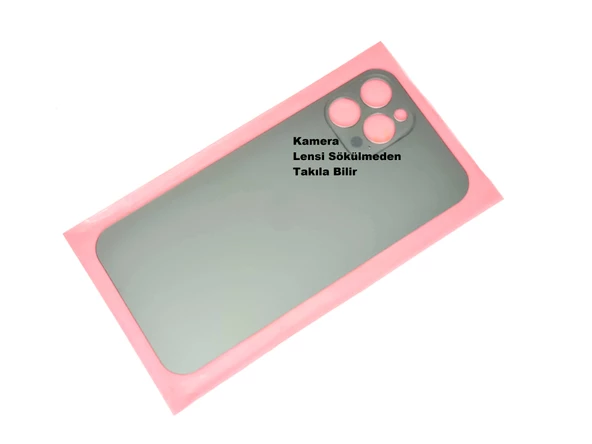 iPhone 12 PRO MAX Arka Kapak (CAM) Yeşil