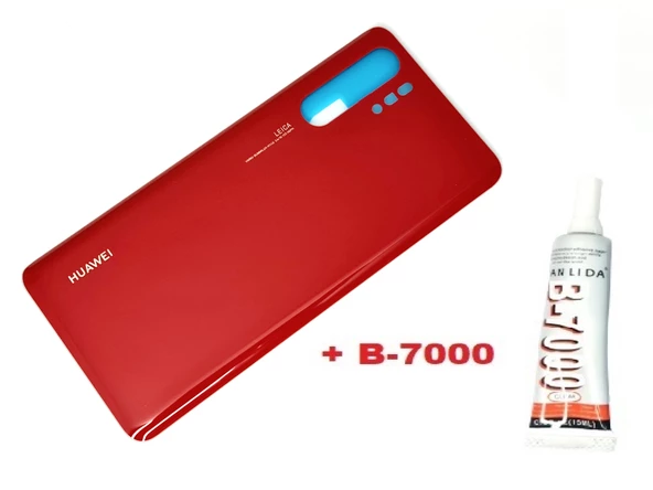 Huawei Uyumlu P30 PRO Arka Kapak (CAM+B-7000) KIRMIZI ürün görseli