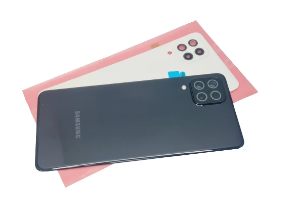 Samsung Galaxy A22 (4G) Arka Kapak (FULL Kamera Lensli ORJİNAL) SİYAH