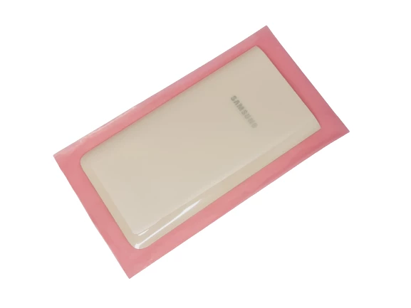 Samsung Galaxy A80 Arka Pil Batarya Kapağı (CAM ORJİNAL) B-7000 GOLD - 2