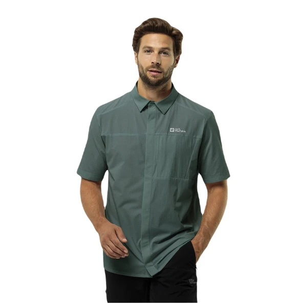 Jack Wolfskin 1404071 Vandra S/S M Erkek Gömlek - 2