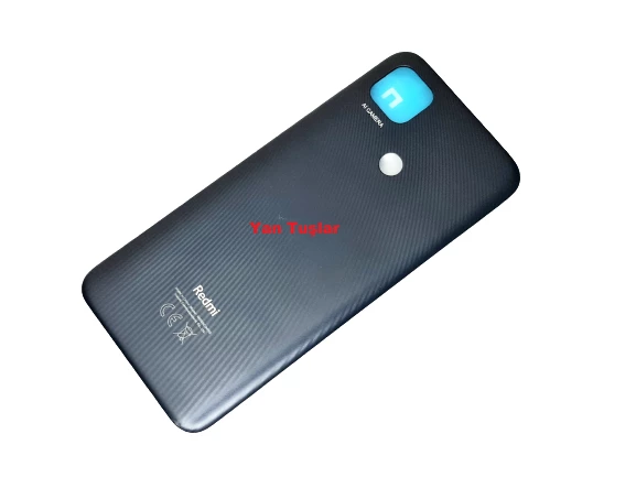 Tkgz Xiaomi Redmi 9C Kasa Arka Pil Batarya Kapağı SİYAH