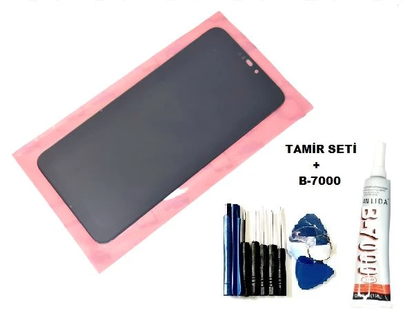 Tkgz Honor 8C Lcd Ekran Dokunmatik (B-7000+Tamir Seti)