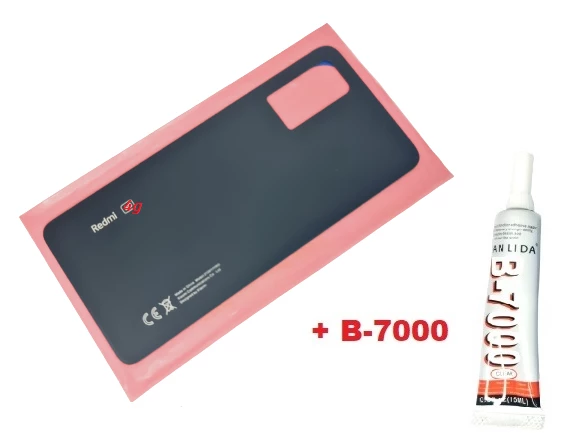 Xiaomi Redmi NOTE 12 PRO 4g Arka Pil Batarya Kapağı (CAM B-7000) Siyah
