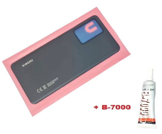 Xiaomi Mi 13 Lite Arka Pil Batarya Kapağı (Orijinal CAM B-7000) Siyah
